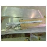 Approximately 10 Volvo and white GMC antennas