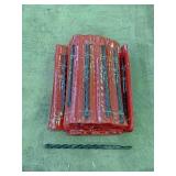 Approximately 45 Chicago pneumatic half inch bits