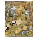 Large box of miscellaneous hex headed bolts