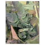 Large metal lot miscellaneous semi parts