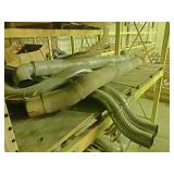 Large lot of exhaust parts