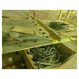 Thin metal covers miscellaneous cable and large