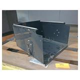 Metal battery cover