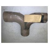 Approximately 10 5 inch exhaust junctions