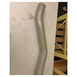 13 curved exhaust pipes