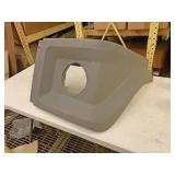 14 front fiberglass fender with headlight whole