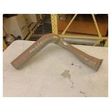 Approximately 10 3 1/2 inch exhaust pipe