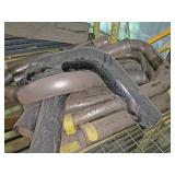 Miscellaneous four and 5 inch exhaust tubing