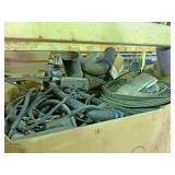 Huge box of wire harnesses cables and hydraulic