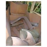 Lots of miscellaneous exhaust pipe