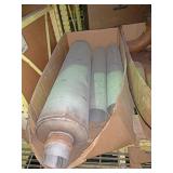 Exhaust muffler and to 4" x 3
