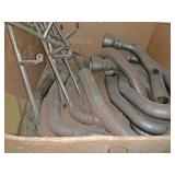 Miscellaneous exhaust tubing and mirror melts