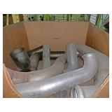 Bent exhaust tubing