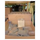 Large lot of Volvo reading lamps white in color