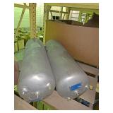 Two Volvo white motor corporations air tanks
