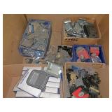 Large box of door latches and mini more