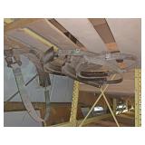 Fuel tank brackets with stainless straps