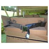 Box fort to include semi truck lap belts