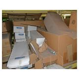 Large lot of miscellaneous Volvo white truck
