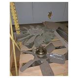 Clutch fans and engine fans miscellaneous sizes