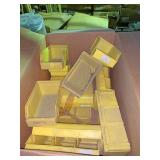 Box full of small stackable trays