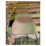Brown semi seat back