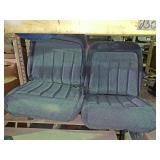 Complete cloth semi replacement seats very good