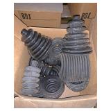 Box of gearshift boots pyramid style