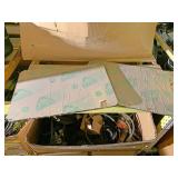 Two sheets of GE Marr guard clear plexiglass