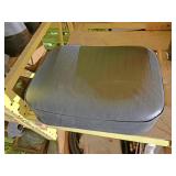 New black semi seat bottom