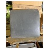Black semi seat back