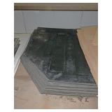 Lot of six heavy rubber mudflaps