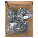 Box full of white general motors rubber seals