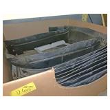 Large lot of rubber inner fender wells