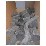 Box full of miscellaneous radiator hose adapter