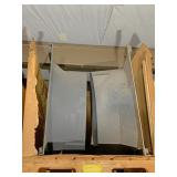 Two large fan shroud