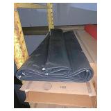 Lot of 4 black sleeper curtains