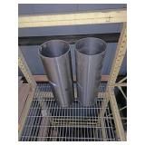 2 foot tall by 5/16 x 10" wide steel tubing
