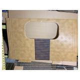 Approximately 18 interior paneling