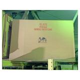 White motor corporation split curved windshiel