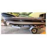Thompson Power Boat with Trailer