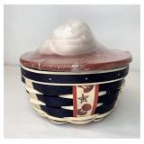Longaberger Club limited sm round up fire cracker