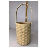 White beverage tote with Protector