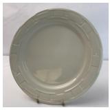 USA ivory dinner plate