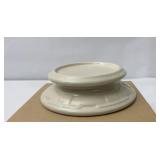 NIB ivory candle holder