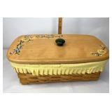 Vanity liner Protector hand-painted lid