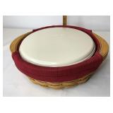 Round chip and dip Liner and lidded  Protector