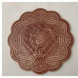 USA  American craft paprika trivet