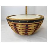 All American 9 inch bowl with lidded Protector