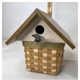 Longaberger CC birdhouse with Protector